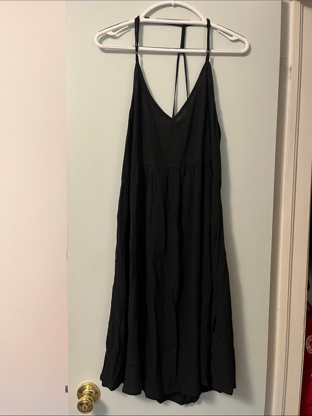 Prana Black strappy dress